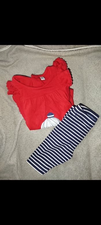 Ensemble legging-robe 6 mois