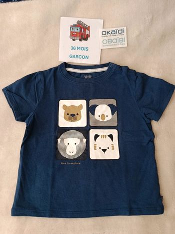 T-shirt 36 mois obaibi