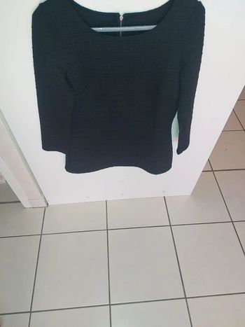Haut manche 3/4 noir