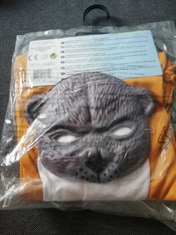 Déguisement le fauve orange 4-7ans