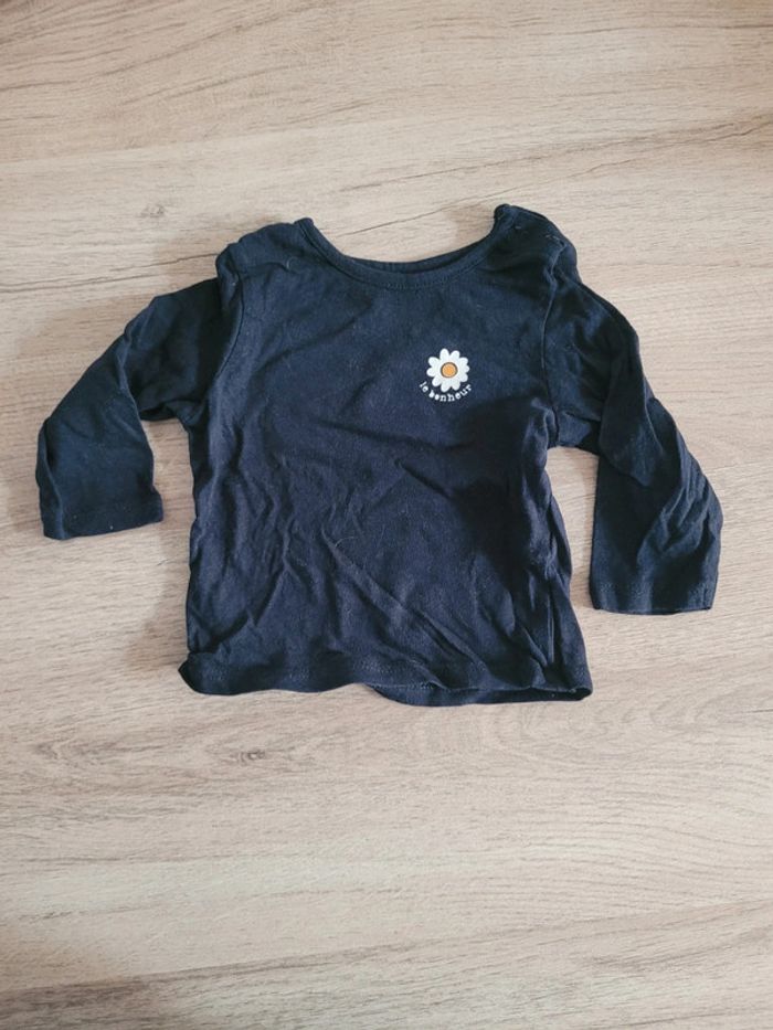 Lot Tee-shirt longue manche 3 mois - photo numéro 3