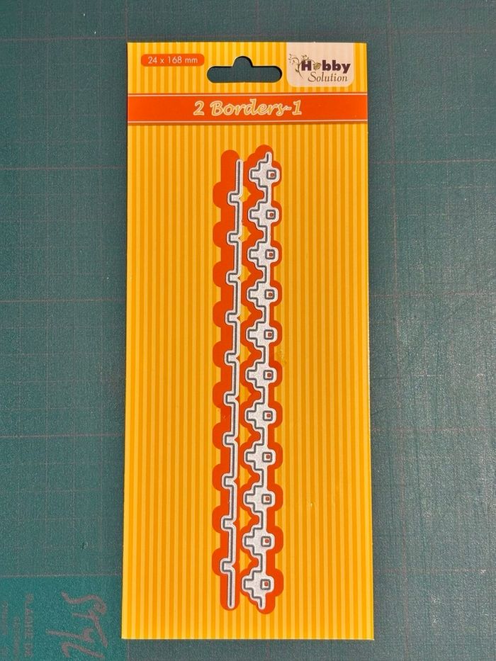 Lot 2 matrices de découpe bordures Hobby Solution