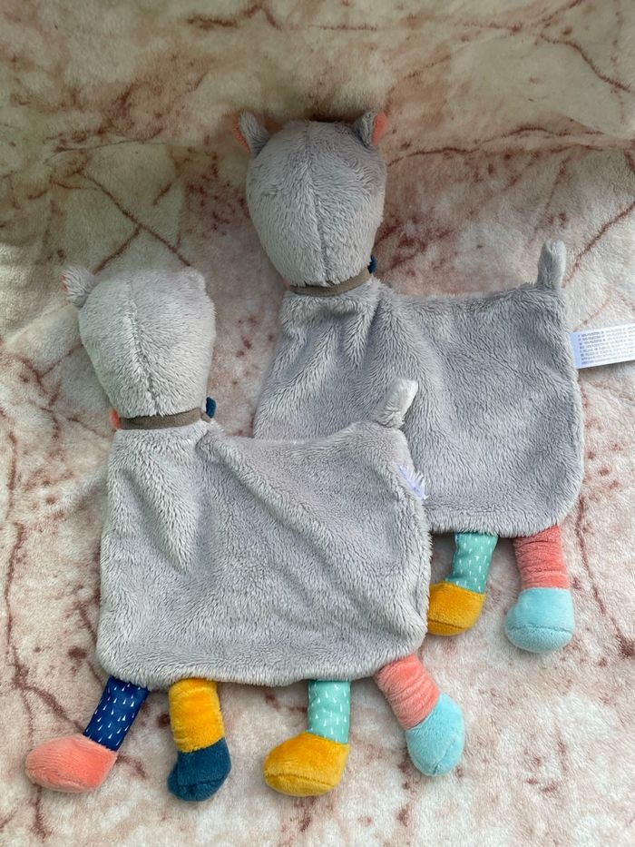 Doudou plat lama multicolore Kiabi Nicotoy - photo numéro 2