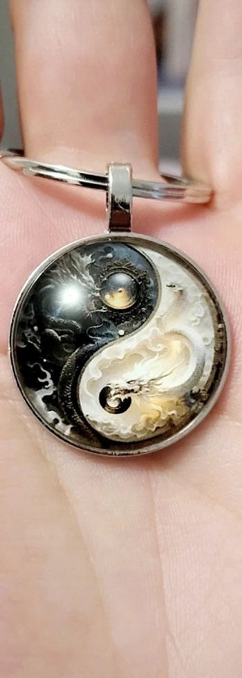 Porte-clés Yin Yang