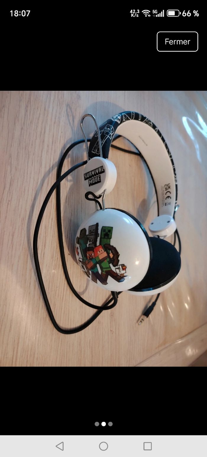Casque Minecraft - photo numéro 2