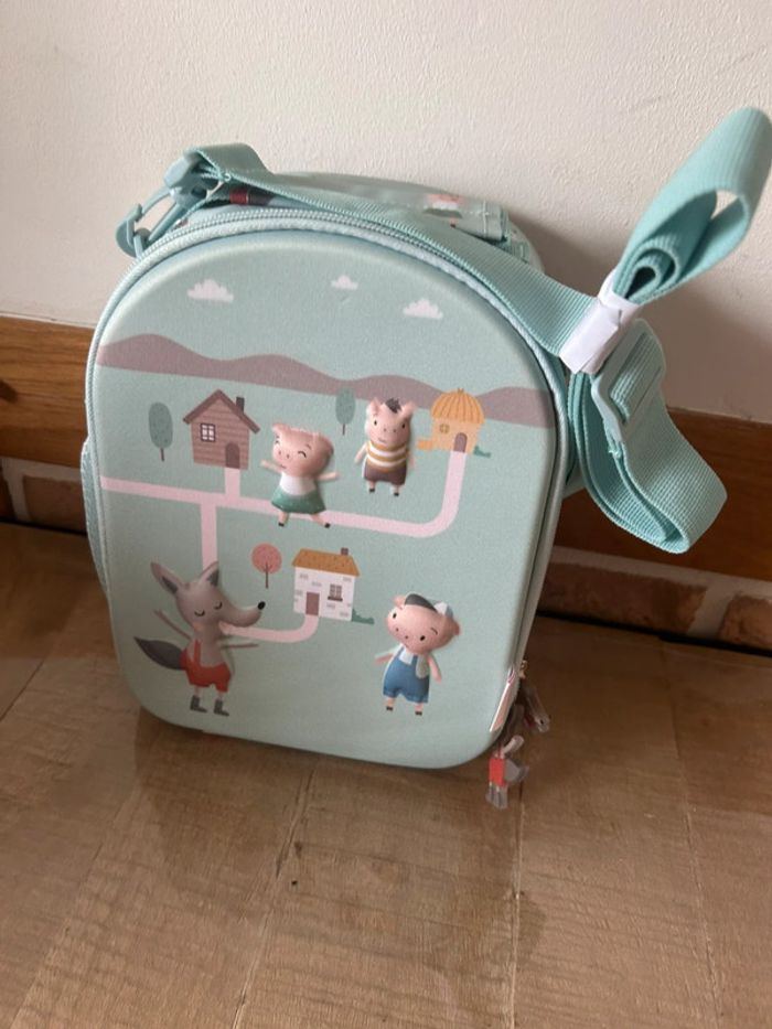 Sac isotherme neuf les trois petits cochons - photo numéro 2