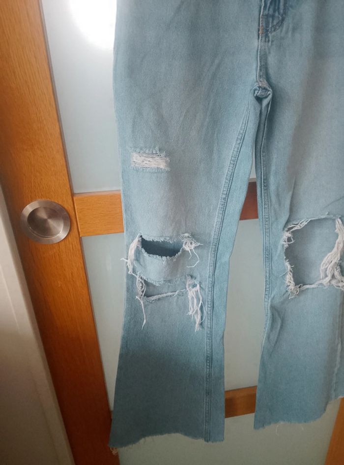 Pantalon Jean Flare - Femme - 30 - photo numéro 2