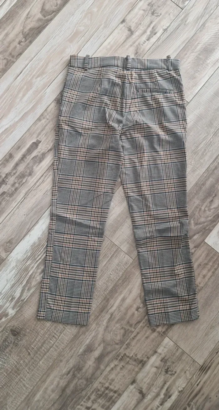 Pantalon à carreaux