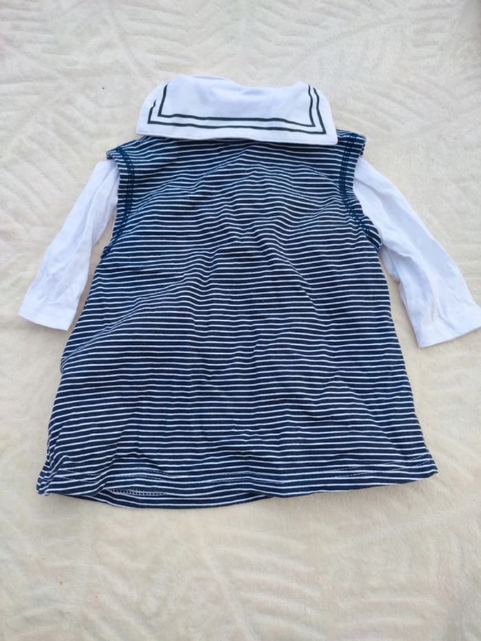 Ensemble robe et tee shirt 12 mois - photo numéro 3