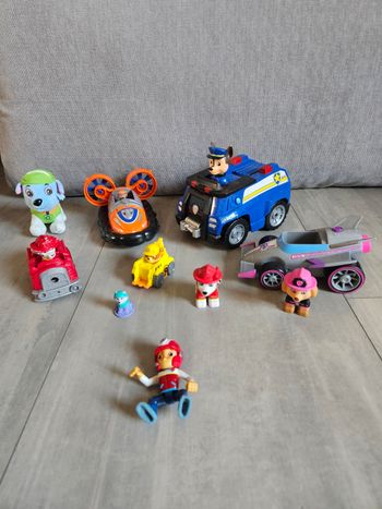 Lot pat patrouille Paw patrol Figurines