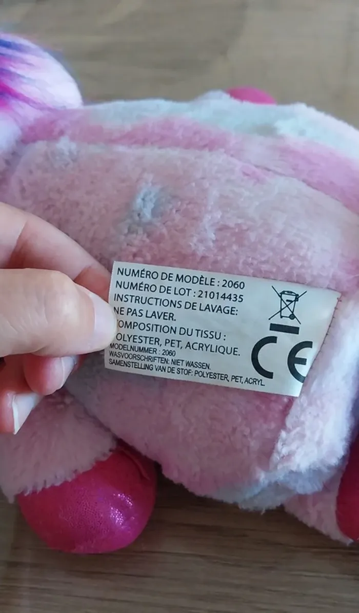 peluche licorne - photo numéro 6