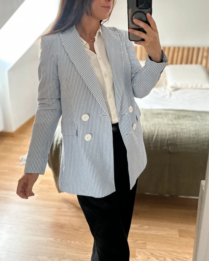 Blazer rayé mango 🐚 - photo numéro 2