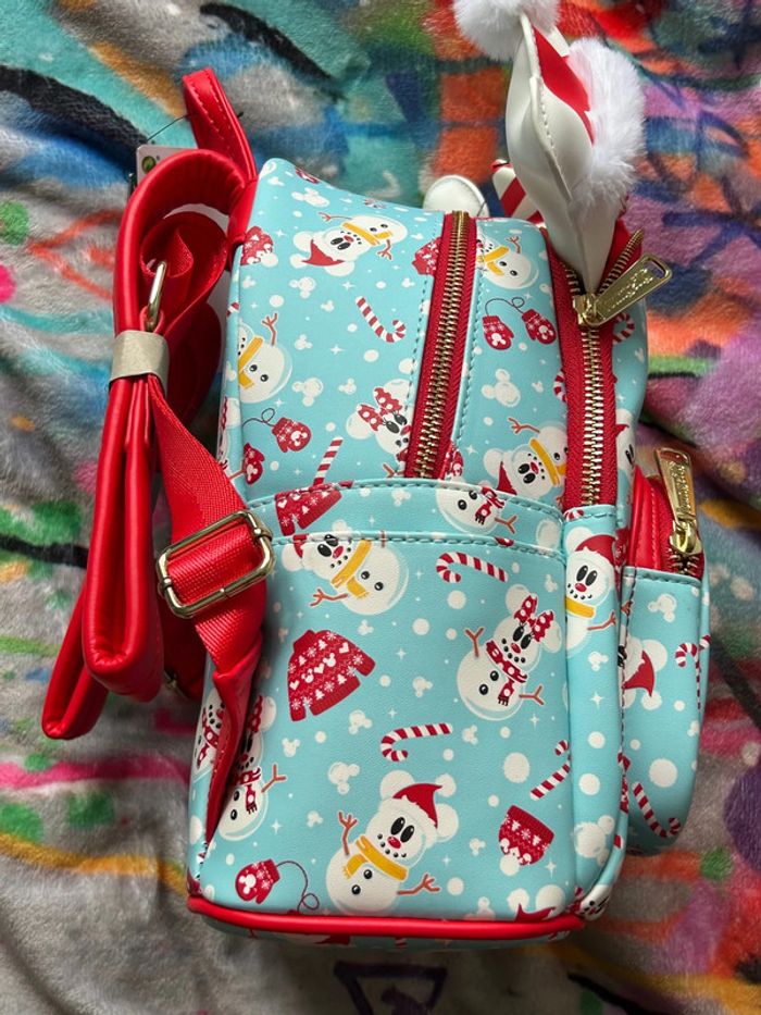 Sac à dos loungefly Disney bonhomme de neige et ears - photo numéro 10