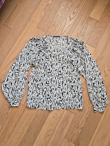 Chemise Esprit 34 - 36 Esprit imprimé animal, état neuf 🐅