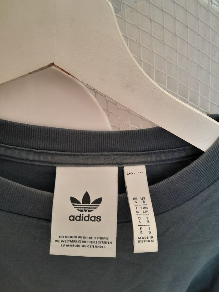 Tee-shirt manches longues ADIDAS  homme - photo numéro 4