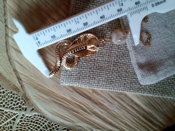 Collier serpent cobra et pierre de citrine naturelle - photo numéro 3