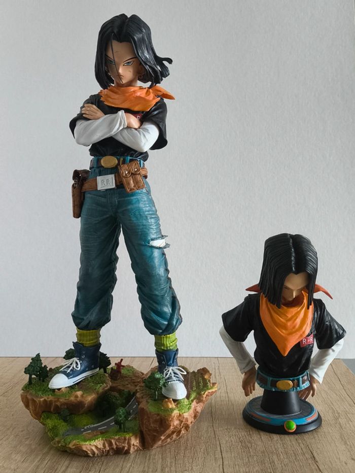 Figurine Android C 17 Dragon Ball Z Diorama 30CM - photo numéro 2