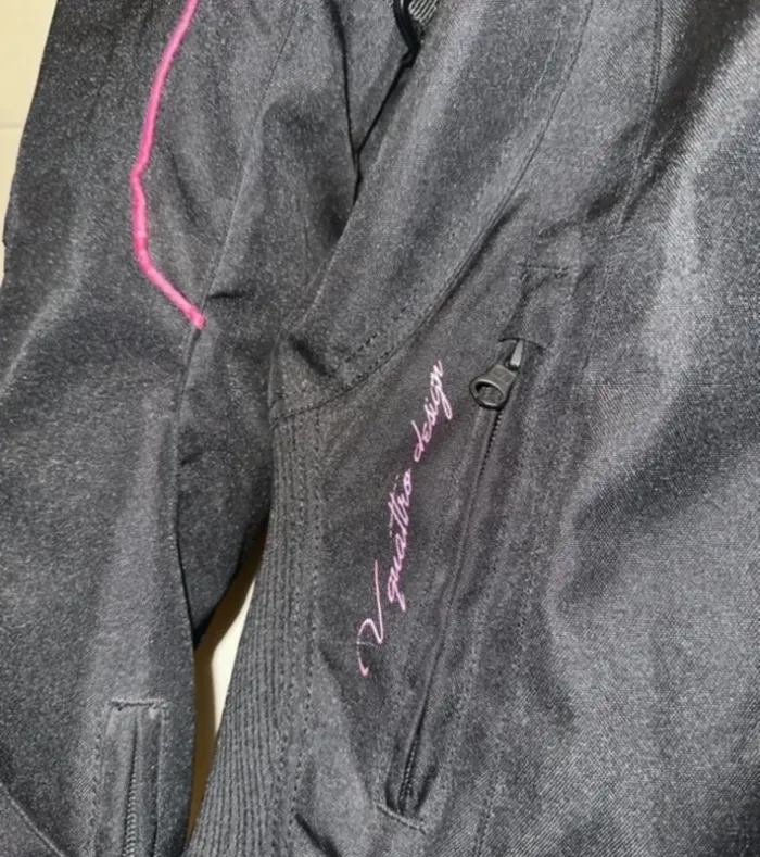Veste de moto + cahouet V’Quattro femme TXL - photo numéro 2