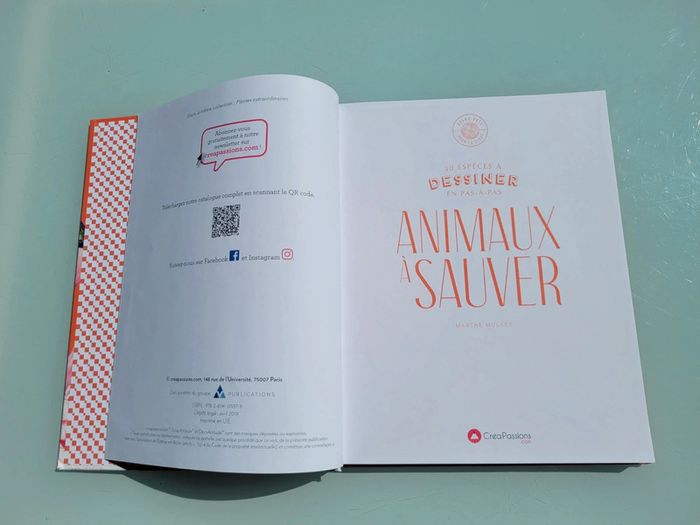 Livre 30 espèces à dessiner en pas-à-pas 🦩 Animaux à sauver 🦒 Beaux-Arts pour la terre (72) - photo numéro 3