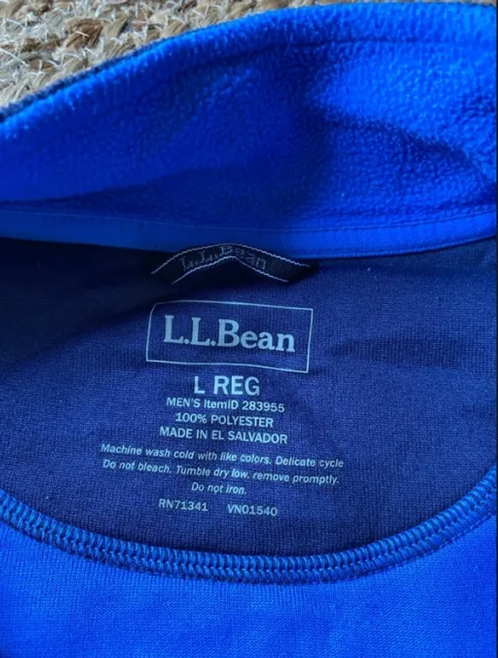 polaire LLBean taills L - photo numéro 3