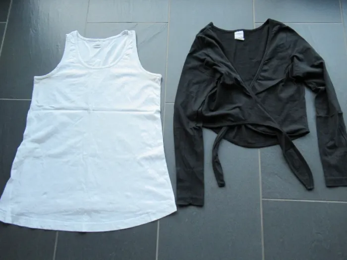 Lot 8 vêtements grossesse / maternité 38 / 40 / M + don de vêtements - photo numéro 8
