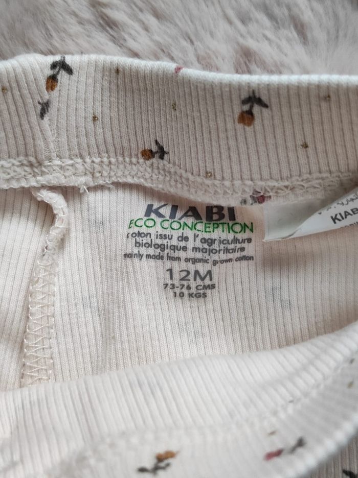 Legging blanc 12mois - photo numéro 2