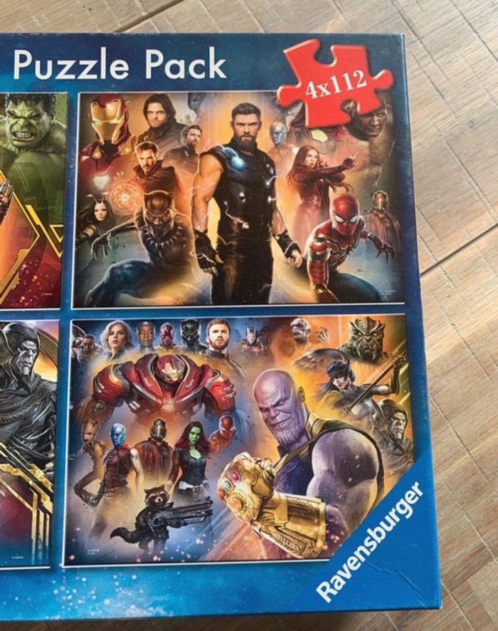 Quatre. Puzzles Avengers. - photo numéro 2