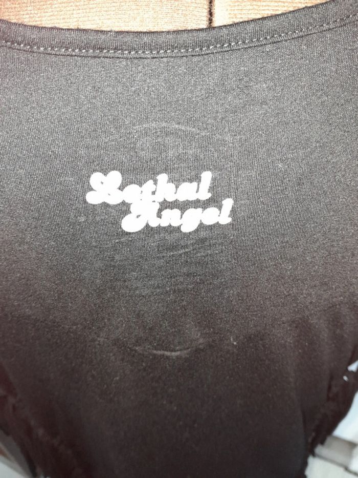 Tee short lethal angel - photo numéro 3