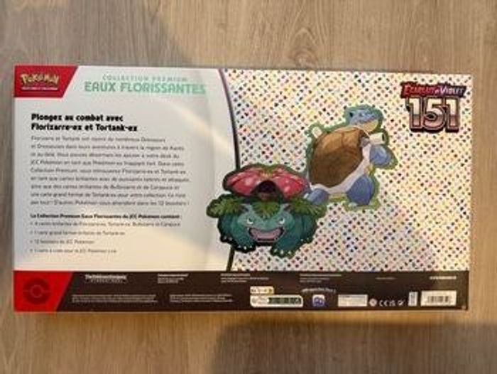 Coffret Pokémon collection premium Eaux Florissantes 151 EV3.5 - photo numéro 2