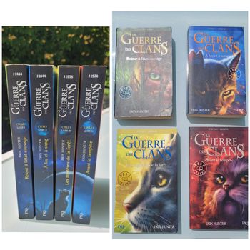 La guerre des clans, format poche, cycle 1 : livre 1 à 4