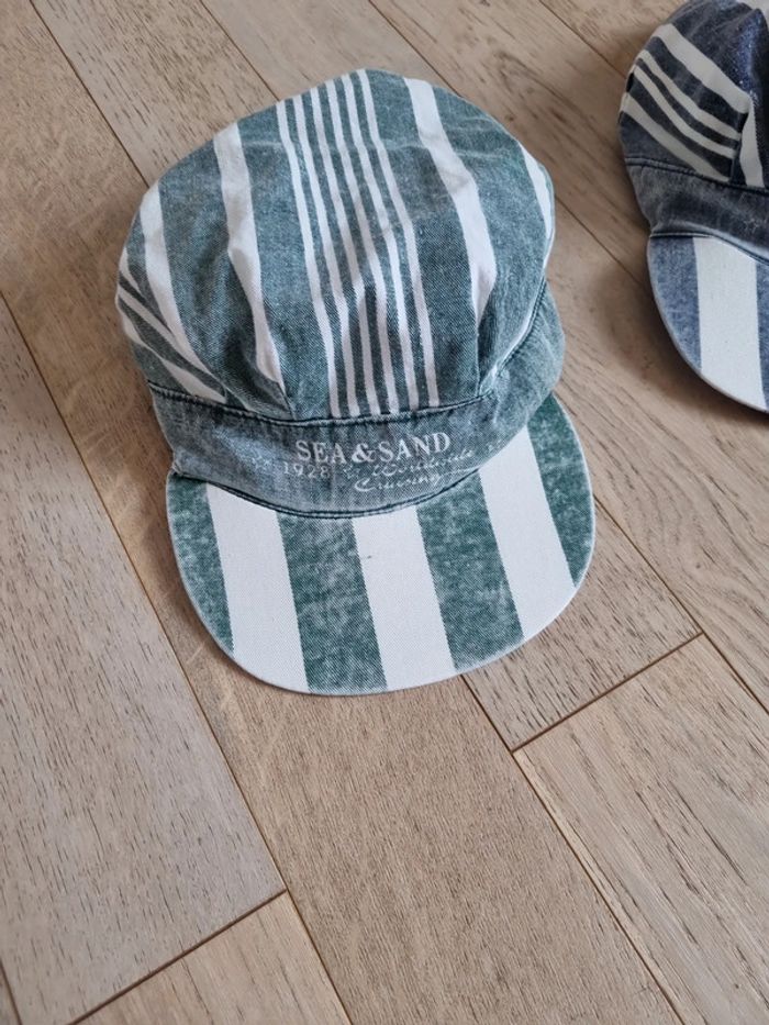 Lot 2 casquettes coton mixte - photo numéro 2