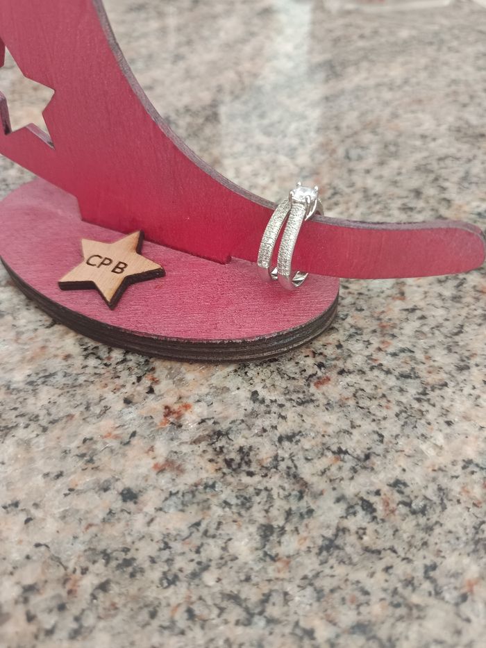 Bague de fiançailles neuve taille 54 - photo numéro 5