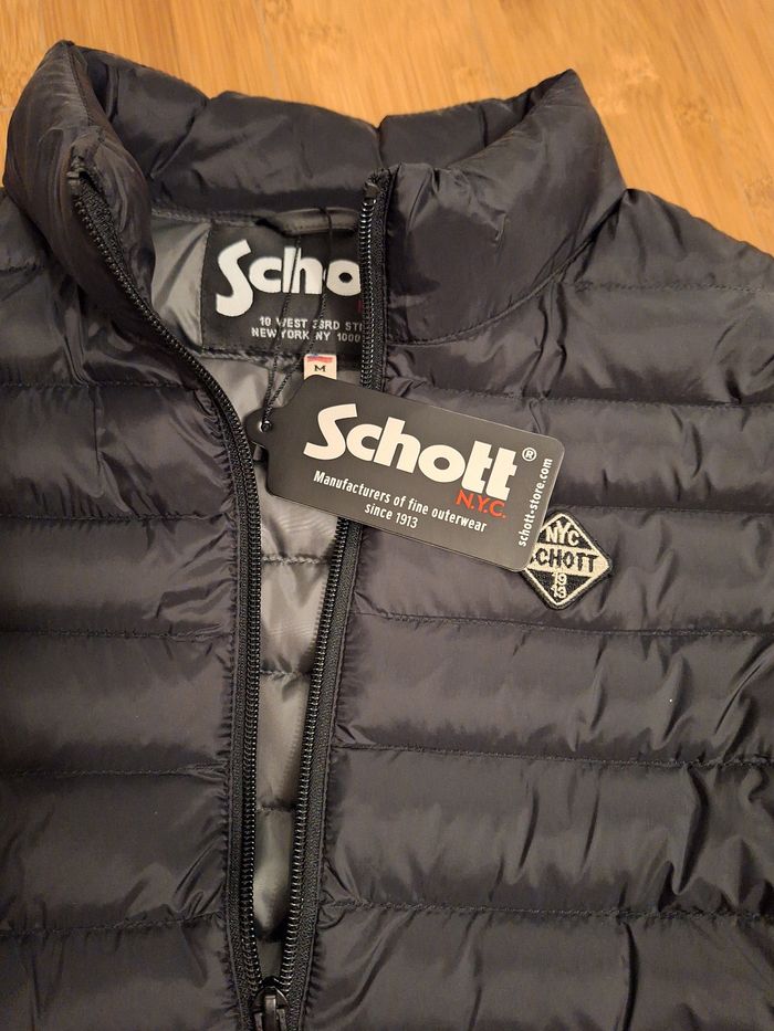 Doudoune légère schott neuve - photo numéro 4