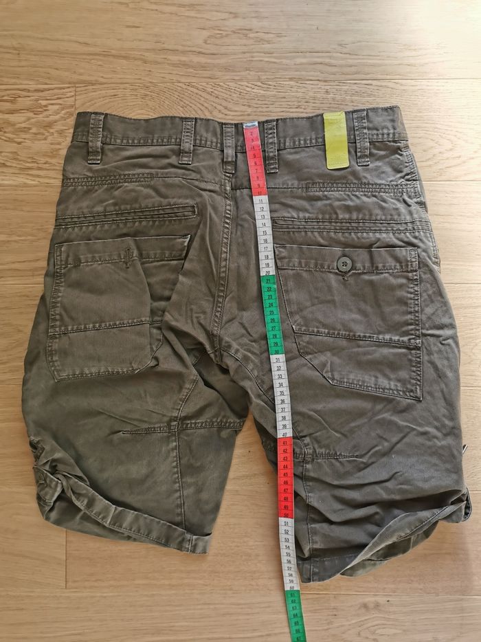 Short homme Celio vert kaki - photo numéro 7