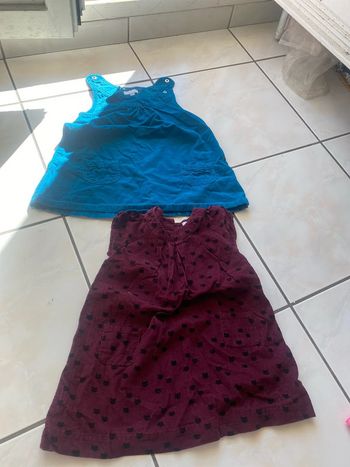 Lot de deux robes, 18 mois