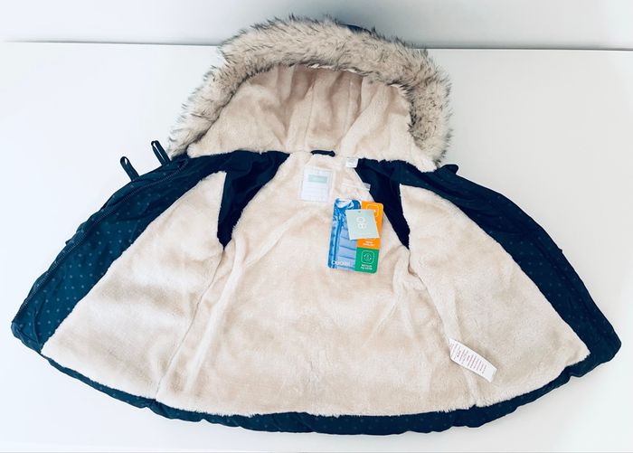 Manteau fourré Obaïbi 12 mois - photo numéro 5