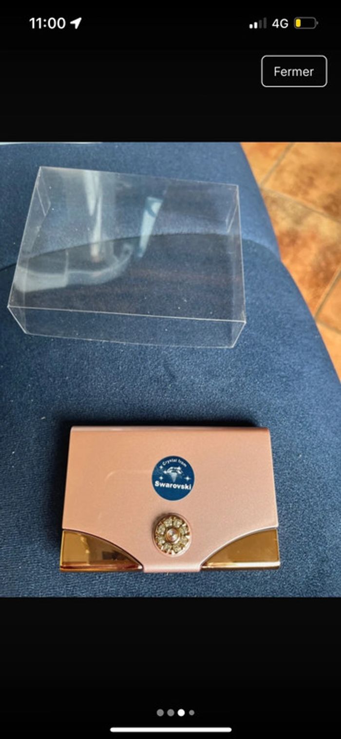 porte carte swarovski - photo numéro 2