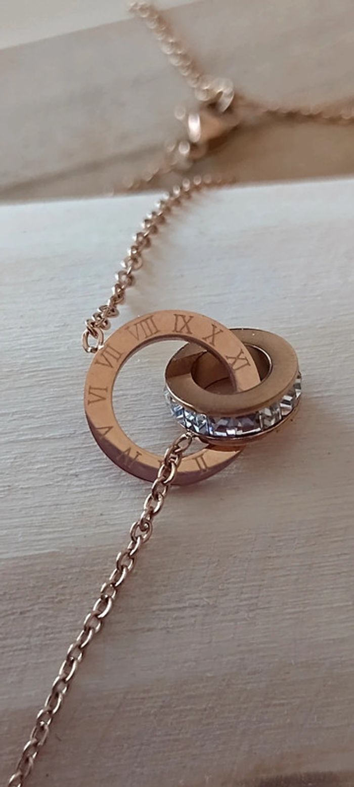 Collier 2 rondelles - photo numéro 2