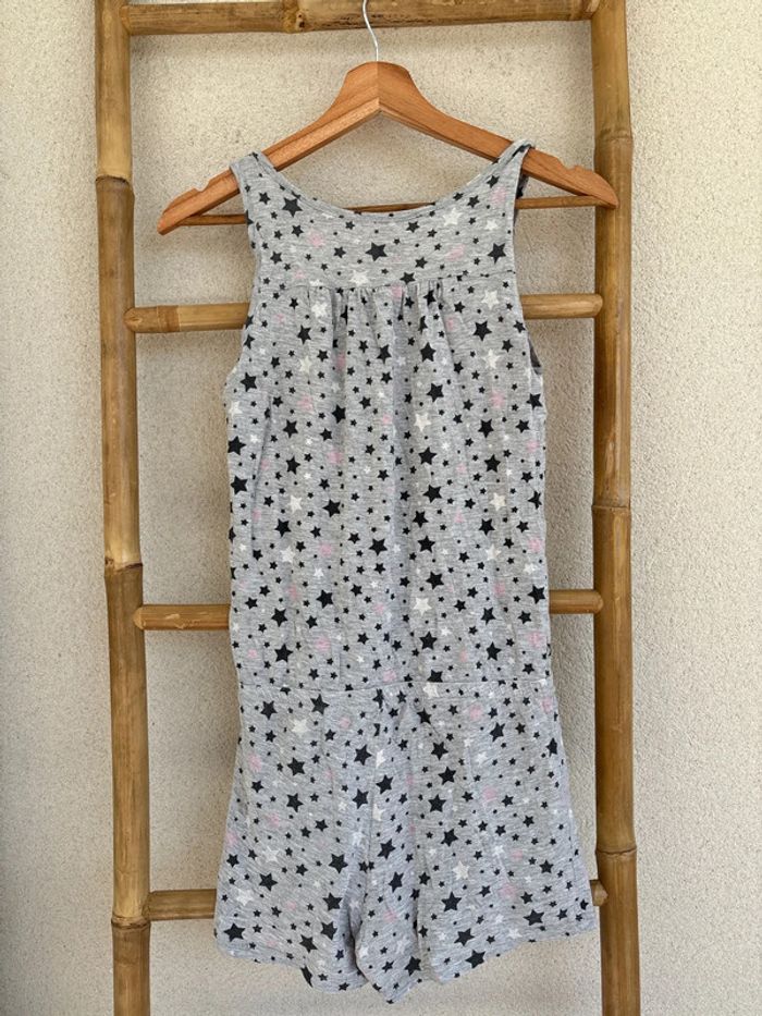 combi short avec motif étoiles - photo numéro 7