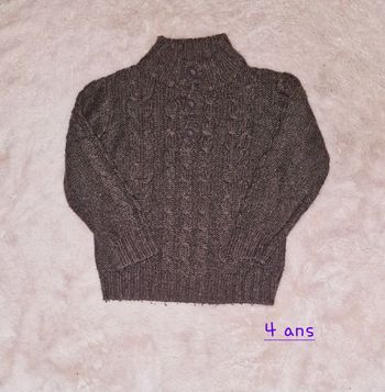 Pull garçon 4 ans
