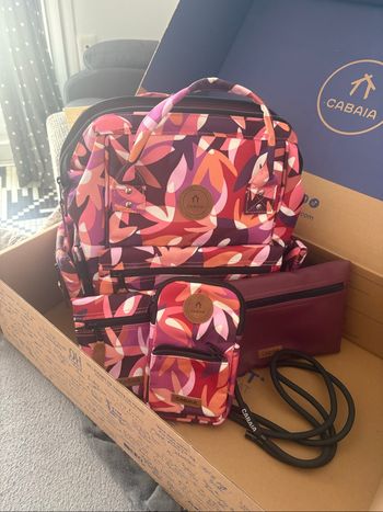 Sac à dos Cabaia et pochette téléphone Montreuil