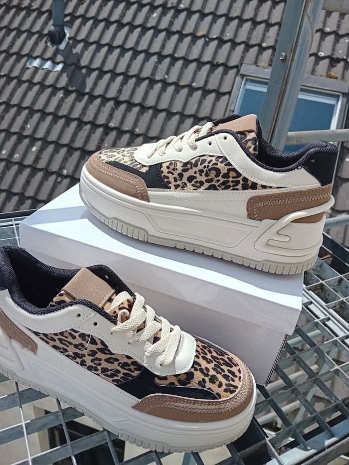 Basket femme léopard 38 - photo numéro 5