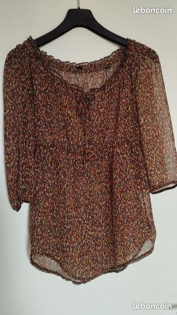 Chemisier femme voile taille 40