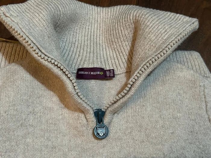 Pull à col zippé Sergent Major 4ans - photo numéro 10