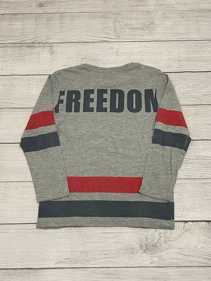 Tape à l’œil - T shirt - Gris, bleu et Rouge - 8 ans - photo numéro 2