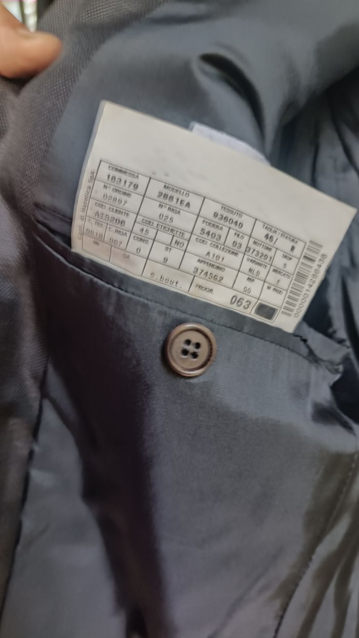 Blazer - Veste de costume Armani collezioni homme 46 - photo numéro 3