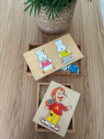 Lot de 2 jeux puzzle