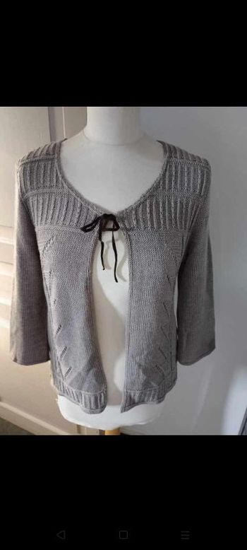 Gilet manches 3/4 Scottage