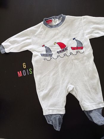 Pyjama bateau 6 mois