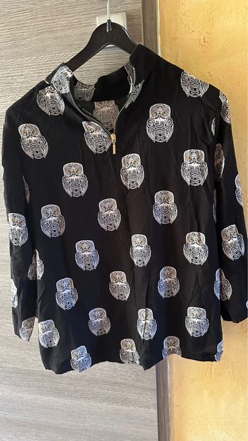 Très joli haut avec hiboux